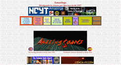 Desktop Screenshot of amazings.com